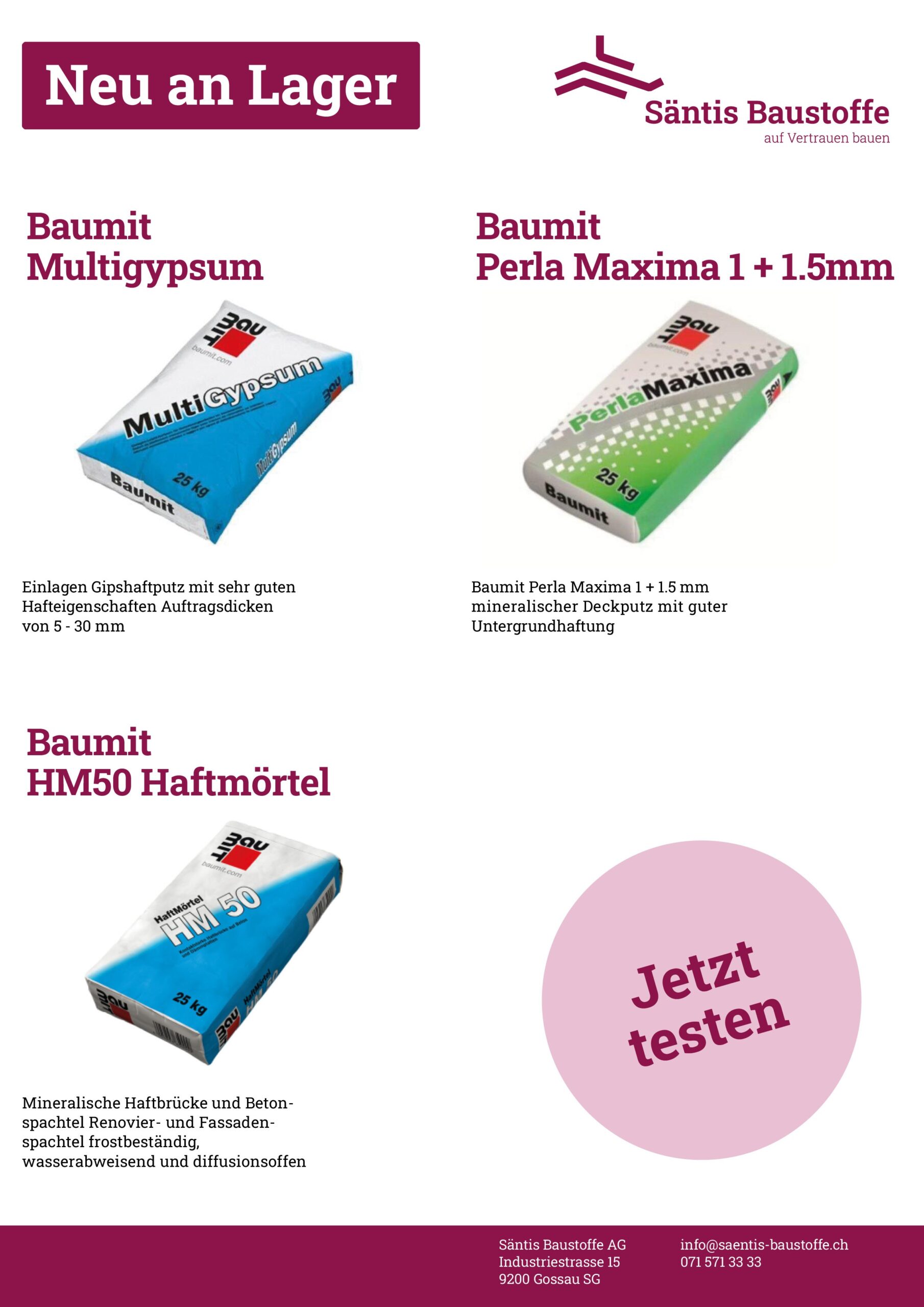 Baumit Produkte